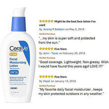 Load image into Gallery viewer, CeraVe Facial Moisturizing Lotion AM SPF 30 | 3 Ounce | Daily Face Moisturizer with SPF | Fragrance Free
