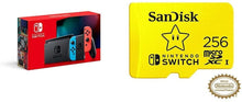 Load image into Gallery viewer, Nintendo Switch with Neon Blue and Neon Red Joy‑Con - HAC-001(-01)