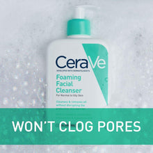 Load image into Gallery viewer, CeraVe Foaming Facial Cleanser | 16 Fl Oz | Daily Face Wash for Oily Skin | Fragrance Free
