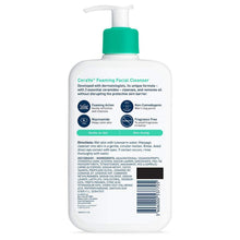 Load image into Gallery viewer, CeraVe Foaming Facial Cleanser | 16 Fl Oz | Daily Face Wash for Oily Skin | Fragrance Free
