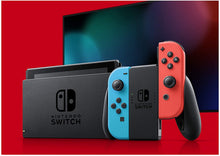 Load image into Gallery viewer, Nintendo Switch with Neon Blue and Neon Red Joy‑Con - HAC-001(-01)
